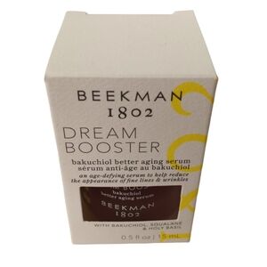Beekman 1802 Dream Booster Bakuchiol Better Aging Serum with Bakuchiol NIB